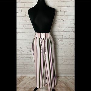 High waisted palazzo pants